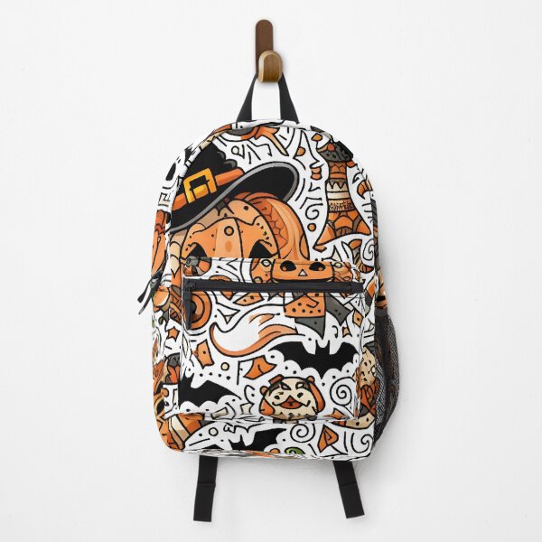 Item preview, Spooky Halloween Doodle designed and sold by Thai Vibe Studio.