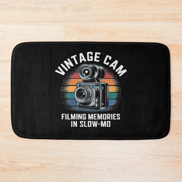 Item preview, Vintage Camera Art - Capturing Memories in Retro Slow-Motion designed and sold by love3617.