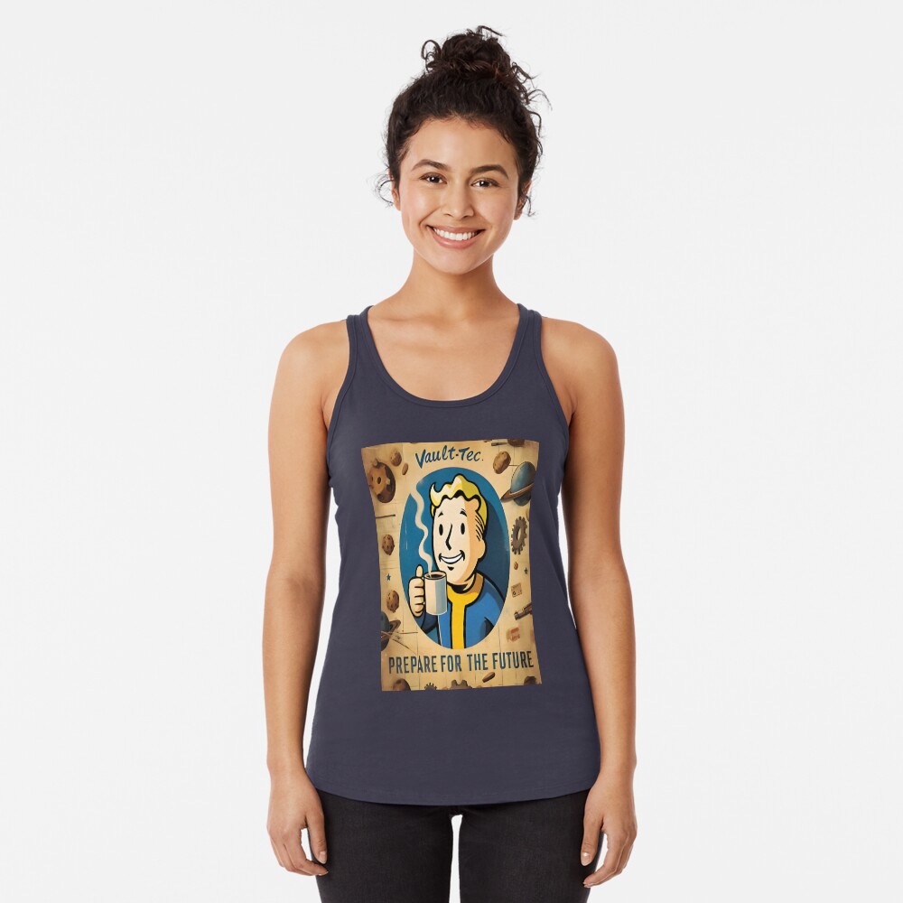 Vista previa del artículo con la obra «Camiseta con espalda nadadora», diseñado y vendido por LMLStewArt.
