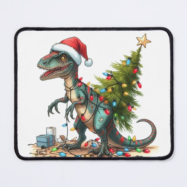 Item preview, Christmas Velociraptor designed and sold by HaydenMillepied.