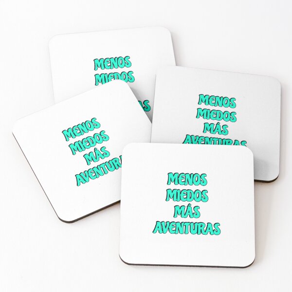 Item preview, Menos miedos, más aventuras - Spanish motivational designed and sold by Inspirationmotivation.