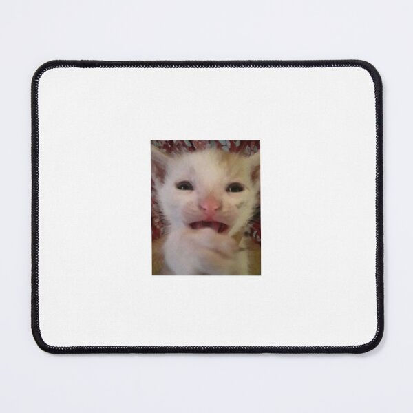 Item preview, Crying Cat Reaction Meme designed and sold by mariposa-23.