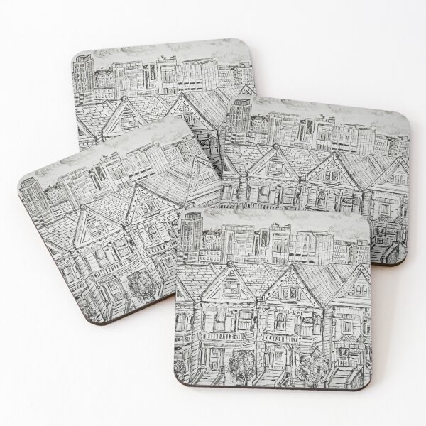 Item preview, San Francisco - Painted Ladies designed and sold by YKSBYOFS YKSBYOFS.