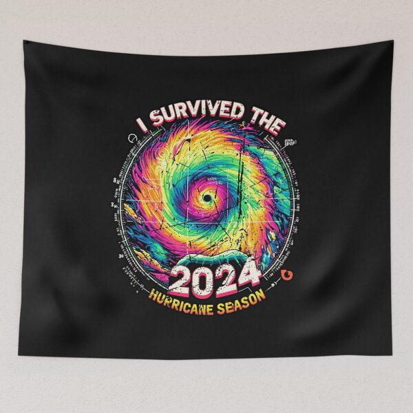 Item preview, Vintage I Survived the 2024 Hurricane Season designed and sold by PanfurWare-LLC.