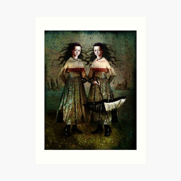 Let it rain Art Print