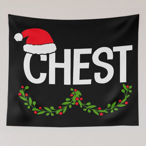 Item preview, Chest Nuts Christmas, Couples Christmas Shirts designed and sold by SaboCollita.