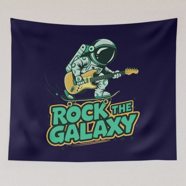 Item preview, Astronaut Rock the galaxy designed and sold by ArtbySameer.