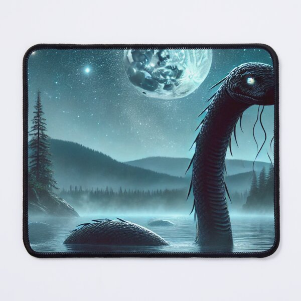 Item preview, Ogopogo Lake Monster at Night designed and sold by maxthegrem.