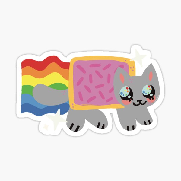 Artikel-Vorschau von Nyan Katze, designt und verkauft von cnidaria4.