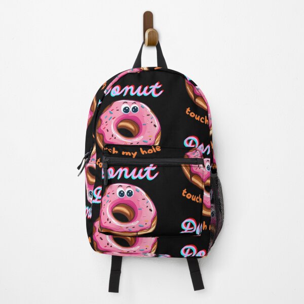 Item preview, Funny Donut T-Shirt – Cheeky Cartoon Donut Graphic Tee with Witty 'Donut Touch My Hole' Pun – Humorous Food Lover  designed and sold by mkzmerch.