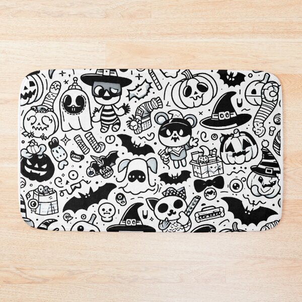Item preview, Mystery Halloween Doodle designed and sold by Thai Vibe Studio.