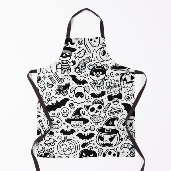Item preview, Mystery Halloween Doodle designed and sold by Thai Vibe Studio.