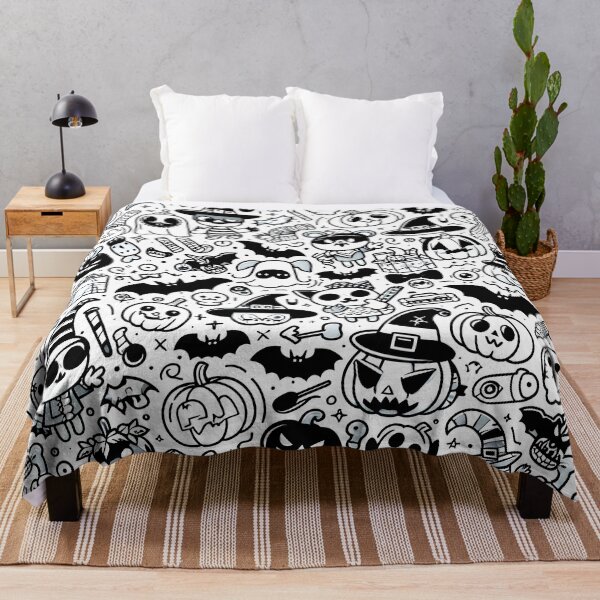 Item preview, Mystery Halloween Doodle designed and sold by Thai Vibe Studio.
