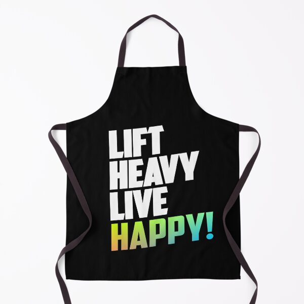 Item preview, Lift Heavy Live Happy designed and sold by TheFineShirt.