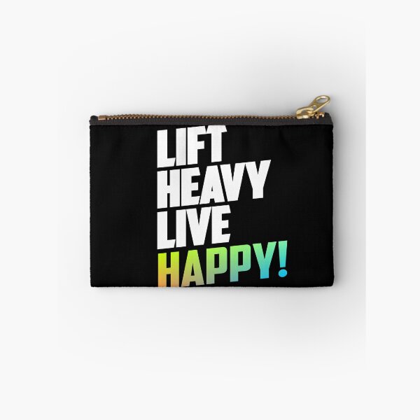 Item preview, Lift Heavy Live Happy designed and sold by TheFineShirt.