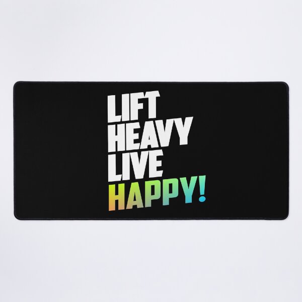 Item preview, Lift Heavy Live Happy designed and sold by TheFineShirt.