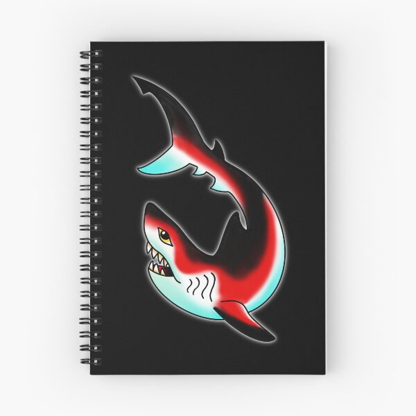 Item preview, Red Shark Tattoo Flash designed and sold by MadeByJenBlack.