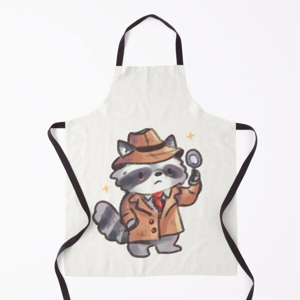 Item preview, Detective raccoon designed and sold by Mayarartsy.