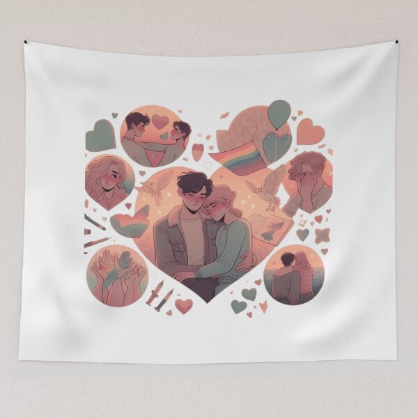 Item preview, Heartstopper-Inspired Connection: Love & Pride designed and sold by dreambigdrive38.