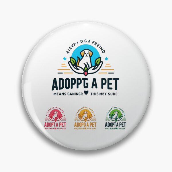 Item preview, Adopt a Pet- Give Love, Gain a Friend designed and sold by HappyLifeStore6.