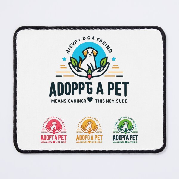 Item preview, Adopt a Pet- Give Love, Gain a Friend designed and sold by HappyLifeStore6.