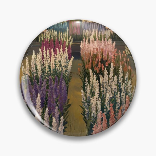 Item preview, Vibrant Garden At Night Inspired By Gustav Klimt designed and sold by Tamas Das.