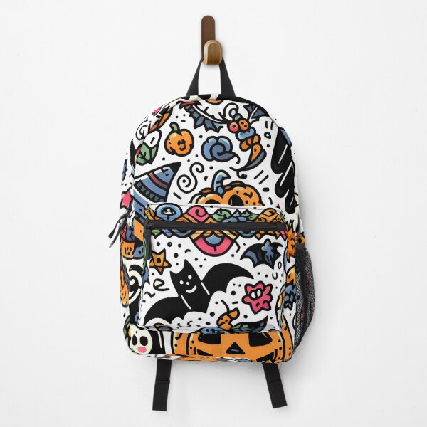 Item preview, Halloween Fright Night Doodle designed and sold by Thai Vibe Studio.