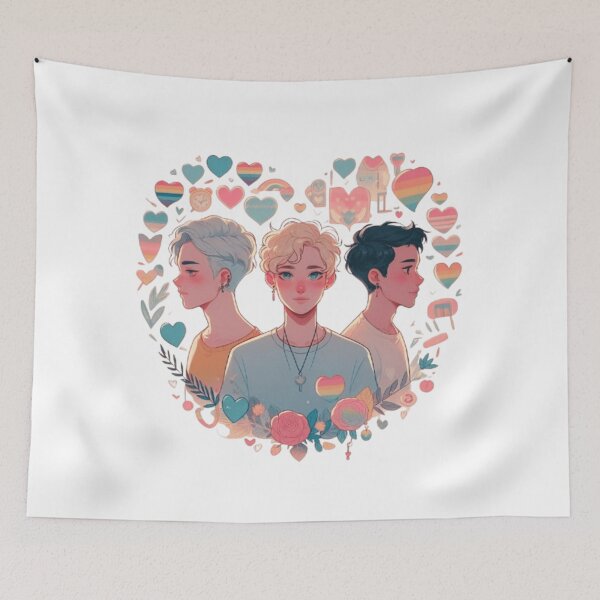 Item preview, Heartstopper-Inspired Connection: Love & Pride designed and sold by dreambigdrive38.
