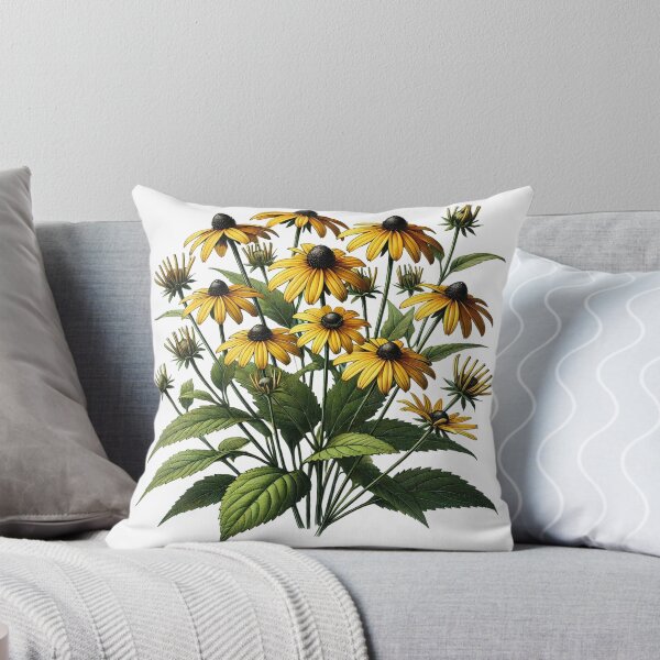 Artikelvorschau, Strahlende schwarzäugige Blume entworfen und verkauft von Blink Art Studio.