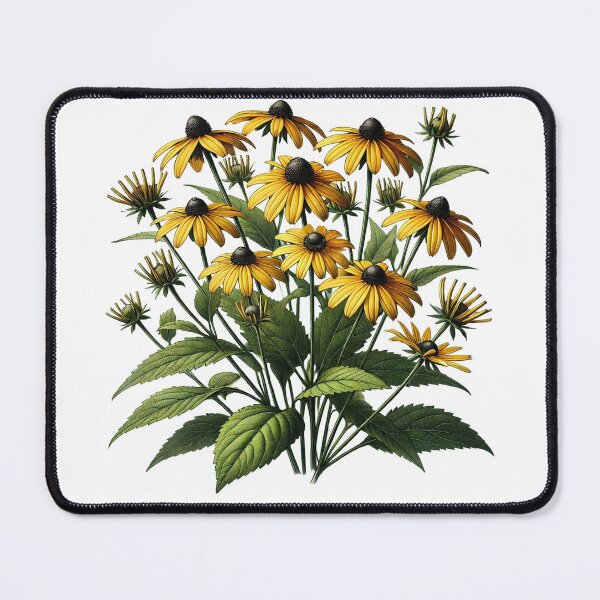 Item preview, Radiant Black-Eyed Flower designed and sold by Blink Art Studio.