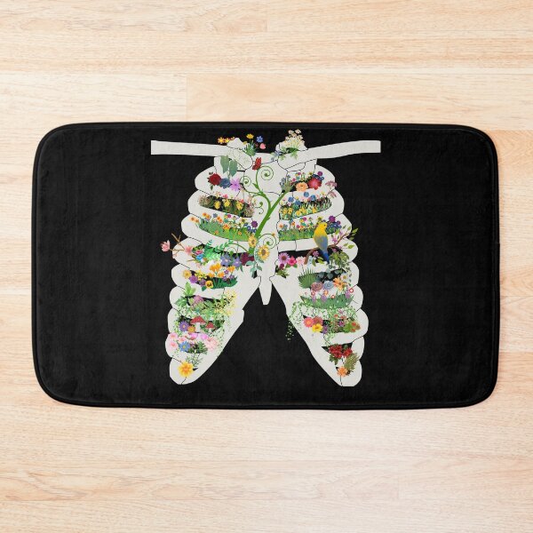Item preview, Blooming Bones Skeleton is Full of Life designed and sold by LivingRoomZoo.