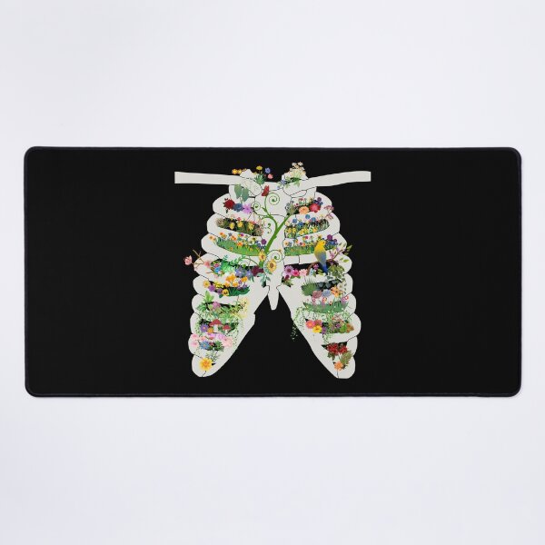 Item preview, Blooming Bones Skeleton is Full of Life designed and sold by LivingRoomZoo.