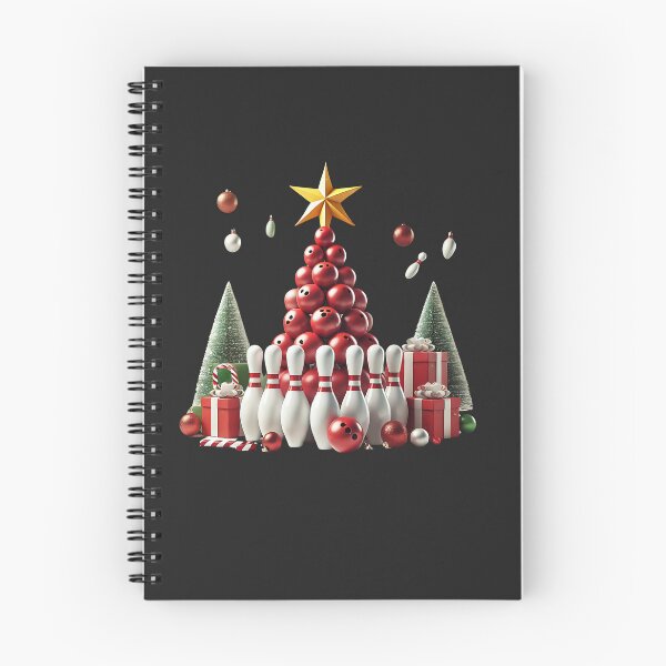 Item preview, Funny Bowling Christmas Tree Lights Xmas Gifts For Men Women Short Sleeve T-Shirt designed and sold by Nalin-Design.