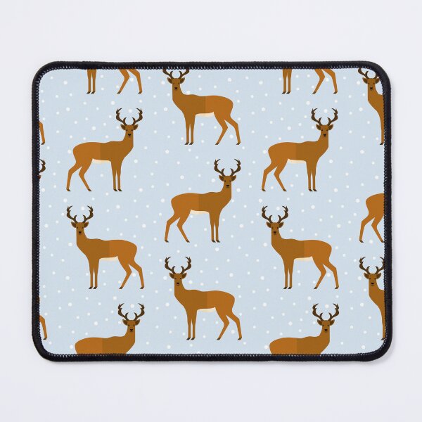 Item preview, Reindeer on blue designed and sold by reneesillus.