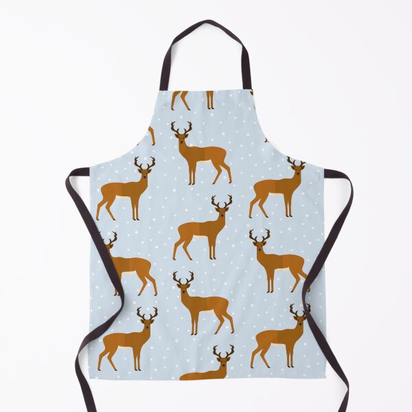 Item preview, Reindeer on blue designed and sold by reneesillus.
