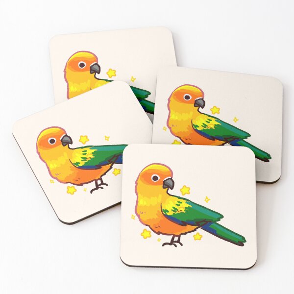Item preview, Sun Conure illustration  designed and sold by Artofmayara.