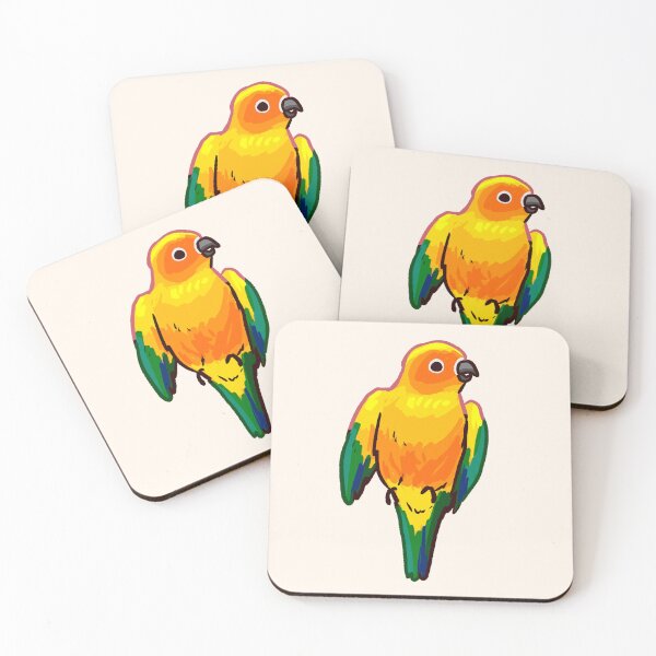 Item preview, Sun Conure art  designed and sold by Artofmayara.