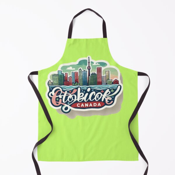 Item preview, Cute Minimalist Sticker Design with "Etobicoke Canada" in Groovy Watercolor Script,  designed and sold by PaintMeWorld.