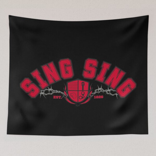 Item preview, Sing Sing Jail University, Red designed and sold by UNK-Fatigues.