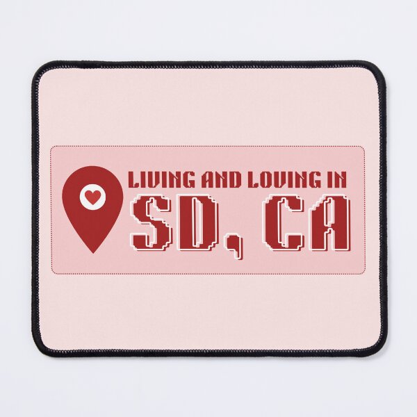 Item preview, Living and Loving in San Diego, California designed and sold by Local Folk.