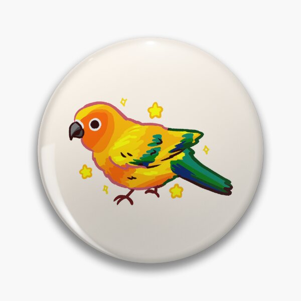 Item preview, Sun Conure parrot  designed and sold by Artofmayara.