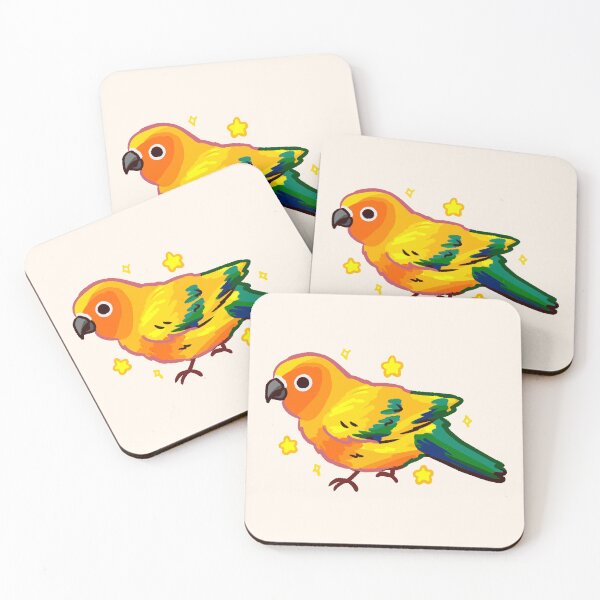 Item preview, Sun Conure parrot  designed and sold by Artofmayara.