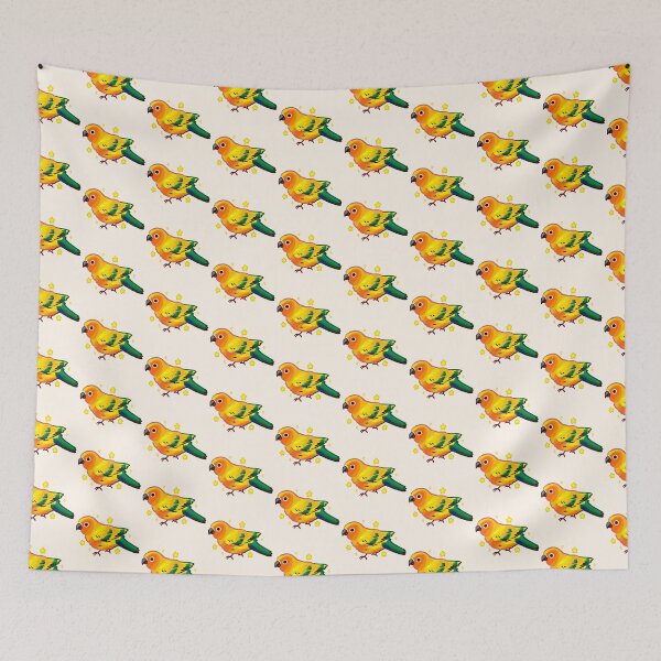 Item preview, Sun Conure parrot  designed and sold by Artofmayara.