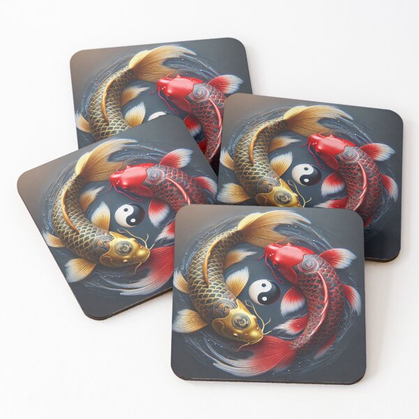 Item preview,  koi fish yin yang  balance of power in the universe. designed and sold by TopSprint.