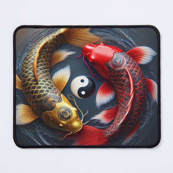 Item preview, koi fish yin yang balance of power in the universe. designed and sold by TopSprint.
