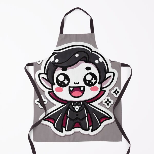Item preview, Kawaii Vampire Sticker – Cute Cartoon Dracula Vinyl Decal designed and sold by Chocobo Charm Emporium.