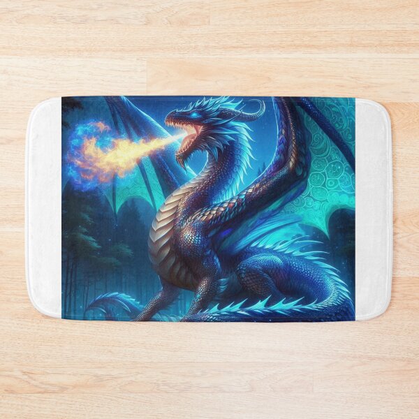 Item preview, Fiery Dragon Breathing Flames designed and sold by dreambigdrive38.
