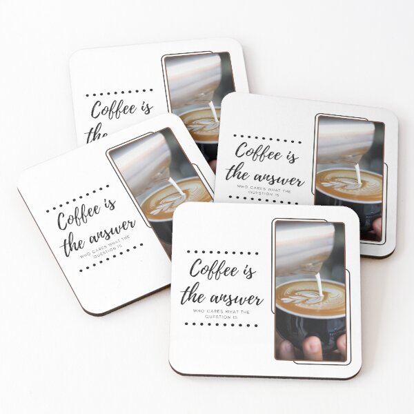 Item preview, Coffee Is the Answer designed and sold by CWT-JustforFun.