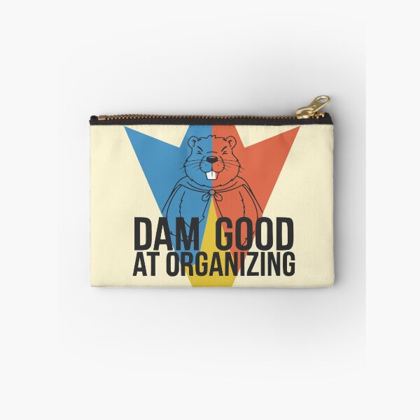 Item preview, Dam Good at Organizing – Funny Beaver Cartoon Design designed and sold by PragmaticP.