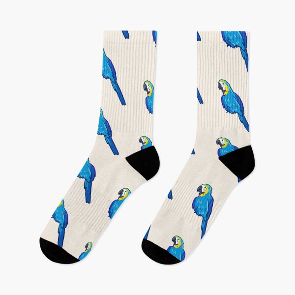 Item preview, Cute Blue Macaw parrot art  designed and sold by Artofmayara.